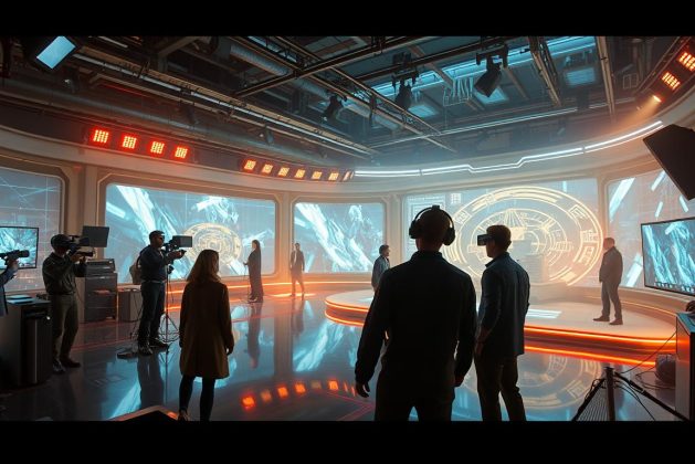 تقنيات الواقع الافتراضي في الإنتاج السينمائي