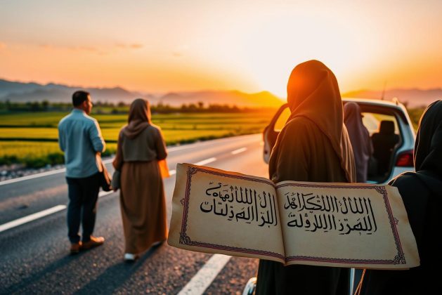 دعاء الركوب الصحيح في السفر والحضر