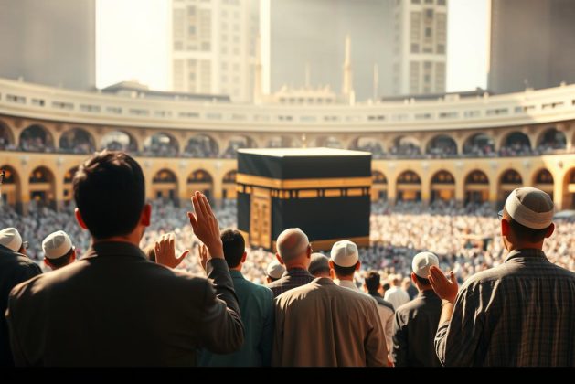 ماذا يقول المسلم عند رؤية الكعبة المشرفة