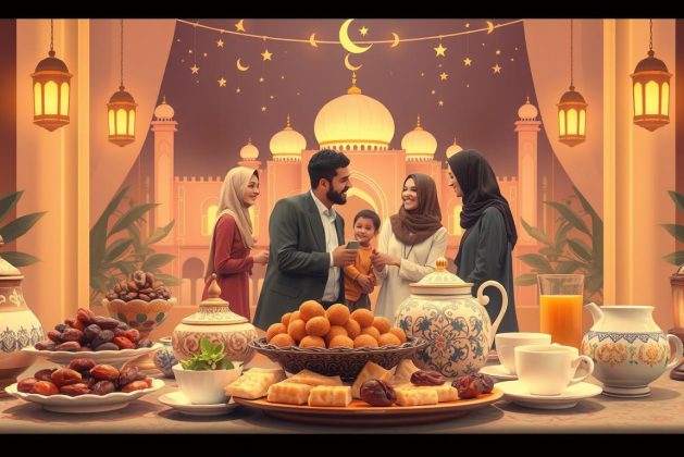 حكم التهنئة بقدوم شهر رمضان المبارك